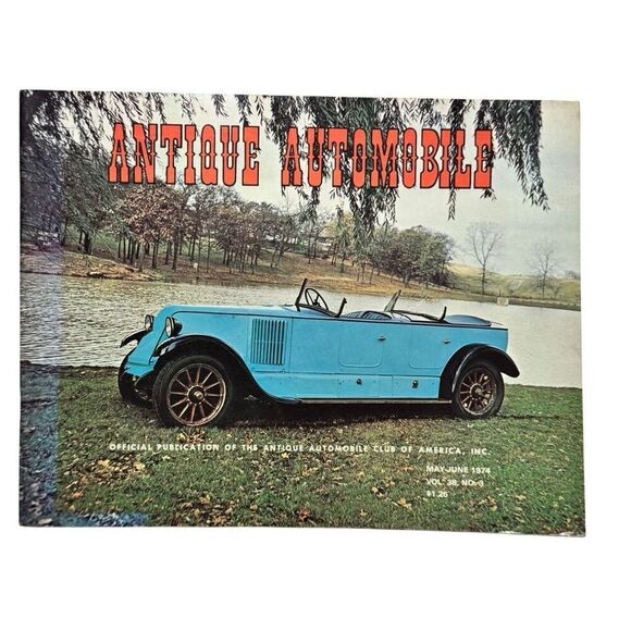 Antique Automobile 1974 Magazine May-June Volume 38 Issue 3 - Picture 1 of 4